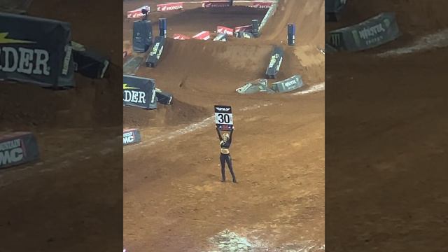 Monster Energy Supercross Sign Girl #short