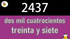 [NUEVO] ?Números Del 2000 al 3000 | Counting In Spanish 2000 to 3000 ✅ | 2000-3000 SPANISH