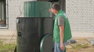 ?СТАНЦИЯ БИОЛОГИЧЕСКОЙ ОЧИСТКИ для частного дома ? #строительство #инженерия #сбо #септик #евролос