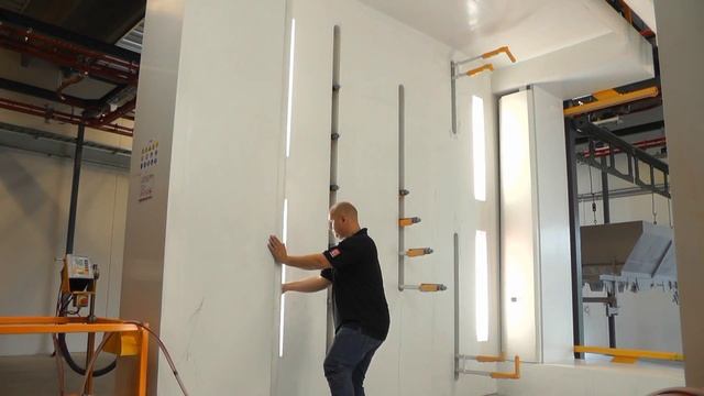 Гигантская камера порошковой окраски Gema смотреть онлайн