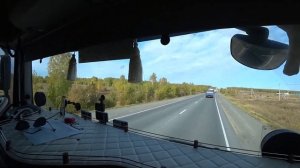 Дальнобой по России. Рэкет под Челябинском на трассе М5. Через Урал в Сибирь.