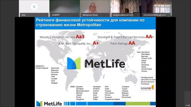 MetLife Надежность и гарантии И Белянская UA смотреть онлайн