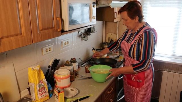 Приготовление оладьев смотреть онлайн