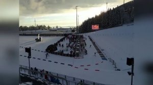 Holmenkollen, Oslo Norway during winter