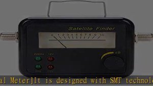 Satellite Dish Signal Finder/DVB-T Mini Digital Satellite Signal Finder Meter with Signal Mete and