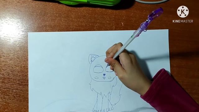 Рисуем Кота, детское рисование-любим рисовать