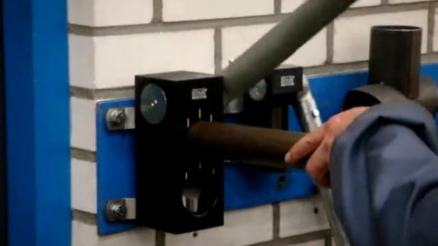 Вырубной пресс для труб ALMI смотреть онлайн