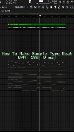 How To Make Sample Type Beat #shorts #tutorial #flstudio #sampletypebeat #producer #sample #бит