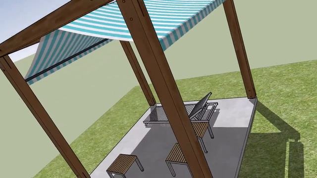 Gazebo Cube for a Modern Garden смотреть онлайн