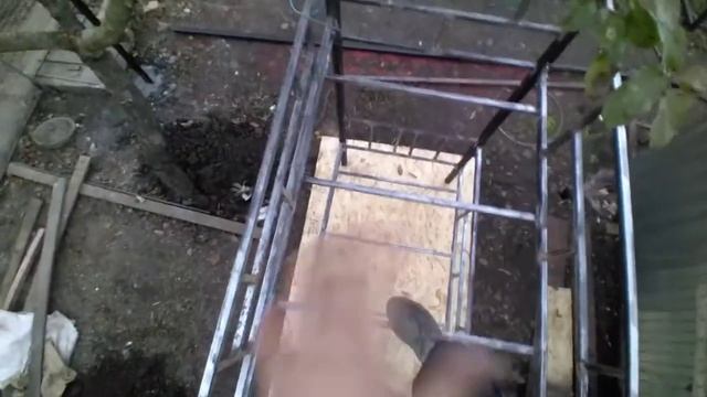 кровать железная своими руками. двухъярусная кровать
