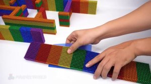 DIY - How To Build Amazing Maze Labyrinth For Pet Hamster from Magnetic Balls | Magnet World 4K