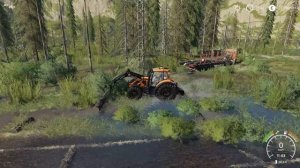 РАБОТА МЕЧТЫ VS БУЛЬДОЗЕР 221 [БИТВА ЛЕСОБРУБОВ] FARMING SIMULATOR 19