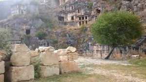 Ликийские гробницы и театр, г. Мира, Турция