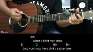 When A Blind Man Cries - Deep Purple | EASY Guitar Lessons - Chords - Guitar Tutorial