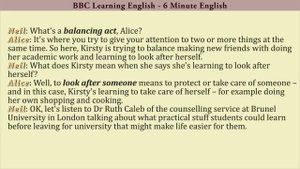 BBC Learning English   6 Minute English   15 Is student life all good