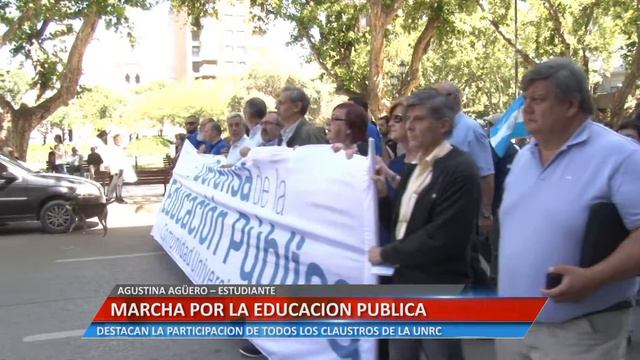 MARCHA POR LA EDUCACIÓN PÚBLICA смотреть онлайн