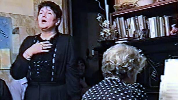 "Ах, с какою силой" (запись 1997 г.). Автор - Шолпо Л. Е. Поёт Попова Валентина Федоровна.