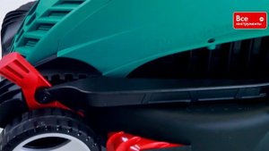 Обзор электрической газонокосилки Bosch ARM 37