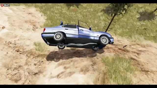 Cars VS DANGEROUS CLİFF #2 - Don't Stop - BeamNG Drive смотреть онлайн