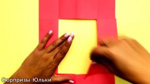 Как сделать БЛОКНОТИК из 1 листа бумаги | DIY | Мини канцелярия своими руками | Сюрпризы Юльки