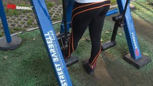 Уличный тренажер MB Barbell MB 7.43 Сгибание ноги стоя с изменяемой нагрузкой