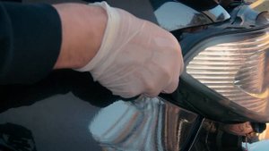 Замена лампы в переднем фонаре указателя поворота BMW X5 E53 DIY bulb replacement