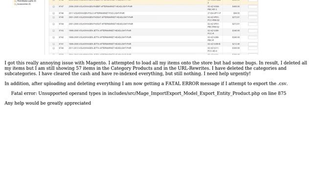Magento: Magento Product Category still showing after deleting смотреть онлайн