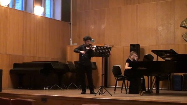 Victor Voloshin. L.V Beethoven. Sonata for violin and piano №8 смотреть онлайн