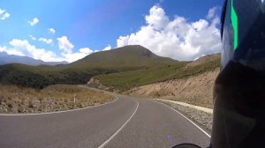 По горам Кабардино-Балкарии на мотоцикле (Джилы-су).