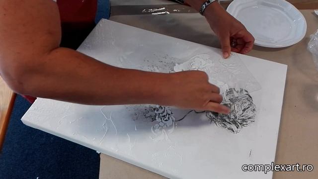 Mix media Art - Romantic painting смотреть онлайн