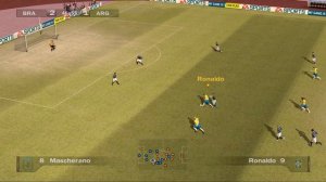 FIFA 07 (Brazil vs. Argentina) - PS2 [HD] Gameplay