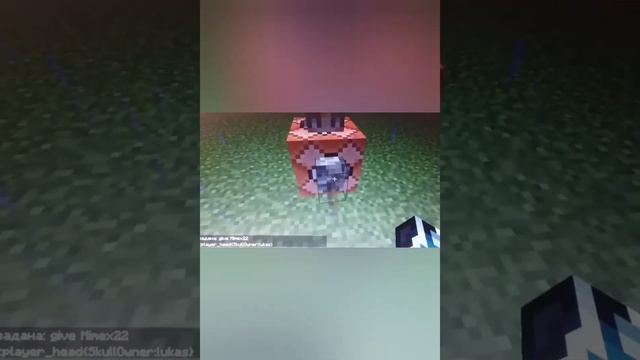 как получить голову любого игрока в Minecraft #shorts смотреть онлайн