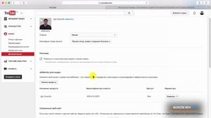 Как привязать сайт к каналу YouTube