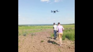 Дрон DJI Agras T40 - обучение в хозяйстве #dji #agrast40 #дрон #сельскоехозяйство