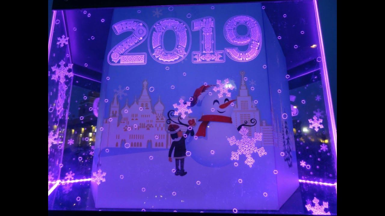 Новогодняя Москва 2019. Прогулка по усадьбе "Кузьминки" ()