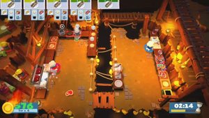 Overcooked 2 Level 2-4, 2 Players, 3 Stars