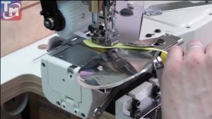Пришивание эластичной тесьмы на плоскошовной машине Kansai Special NR-9803GPMD