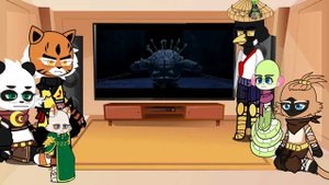 | Maters of the Jade Palace react to: Tai Lung’s Escape | (Kung Fu Panda Reacts Part 2/???) PyroCap