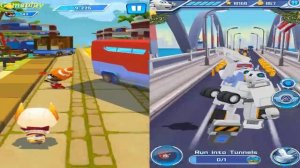 Talking Tom Hero Dash Platinum Tom VS Super Wings : Jett Run Android Gameplay