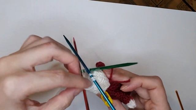 Гном // Гном спицами // Новогодний гномик // Мастер - класс по вязанию гнома смотреть онлайн