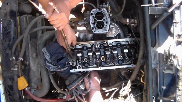 Устраняем масложор,замена сальников клапанов ваз 2107 без снятия головки. смотреть онлайн