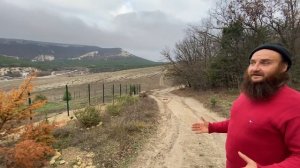 Путь в Спасо-Преображенский скит (мужской монастырь) Крым. Терновка.