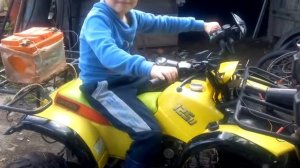 квадроцикл ирбис 125 кубов тамала2016 без глушителя