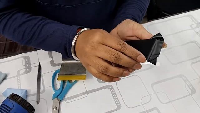 Черно-белый Samsung S10 plus Уловка с ламинированием
