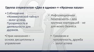 Стереотипы мышления руководителей, что мешает принимать качественные управленческие решения.