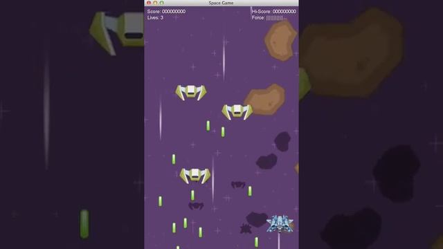 Space Game: SHMUP test 2