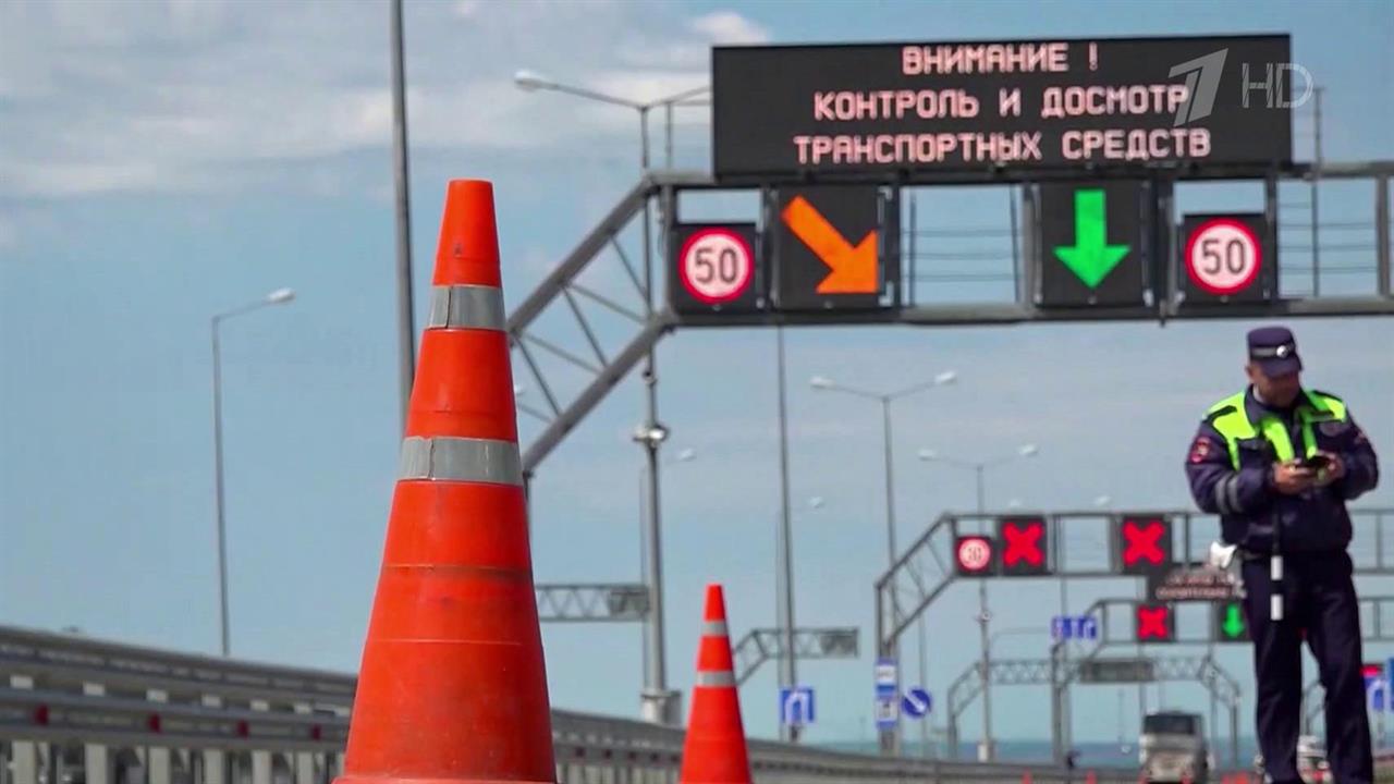 Очередей на Крымском мосту больше нет ни со стороны Кубани, ни со стороны Крыма