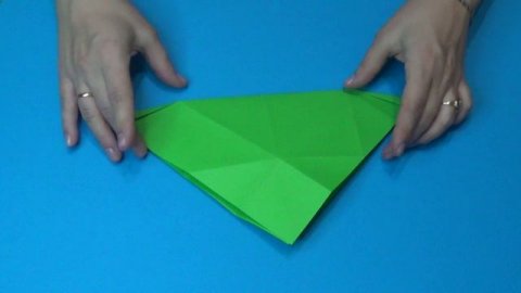 Как сделать тарелочку из бумаги.Оригами