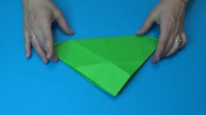 Как сделать тарелочку из бумаги.Оригами