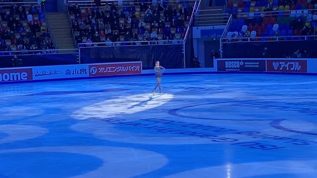 Камила Валиева. Показательные выступления 22.11.20 Гран-при Ростелеком ISU Grand Prix Rostelecom Cu смотреть онлайн